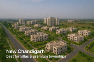 “New Chandigarh premium township view 2025”
