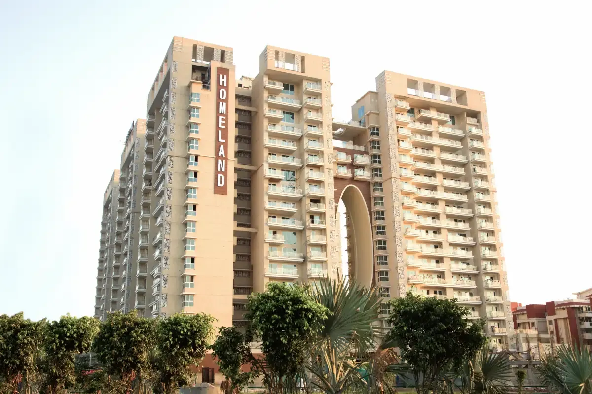 Luxury residential project exterior view